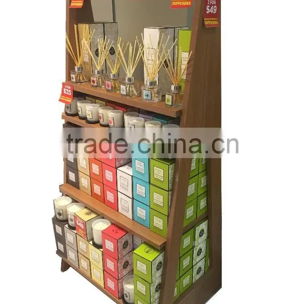 SDI20150506 6 Shelf Wood Display Rack photo-2