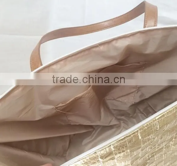 2016 Popular Bling Bling Paper Straw Cheap Handmade Bag photo-6
