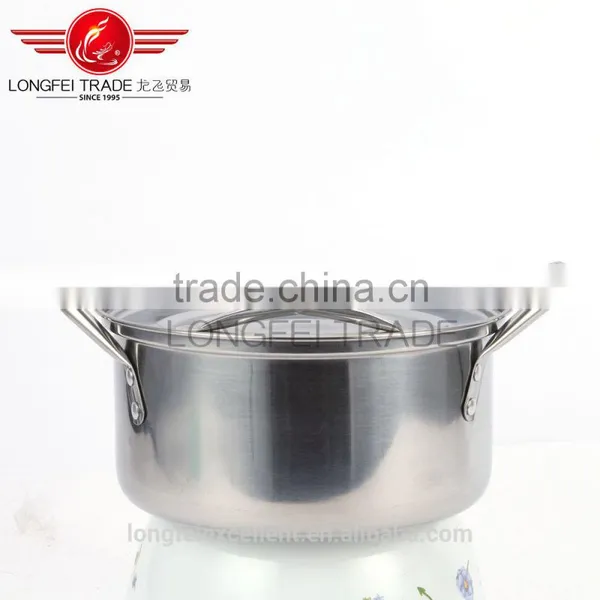4pcs Good Selling in China Market Stainless Steel Soup Pot Set photo-3