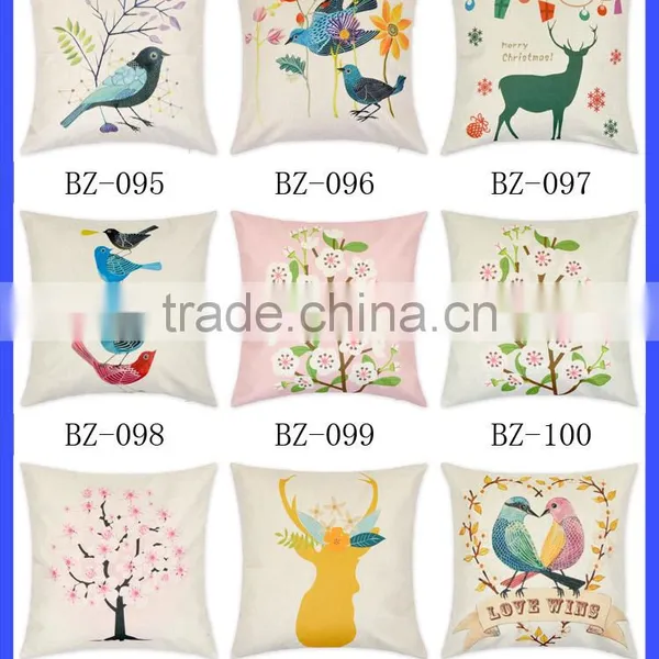 Decorative Pillowcase Cotton Linen Home Cushion Cover Throw Sofa Bed Car Pillows photo-6