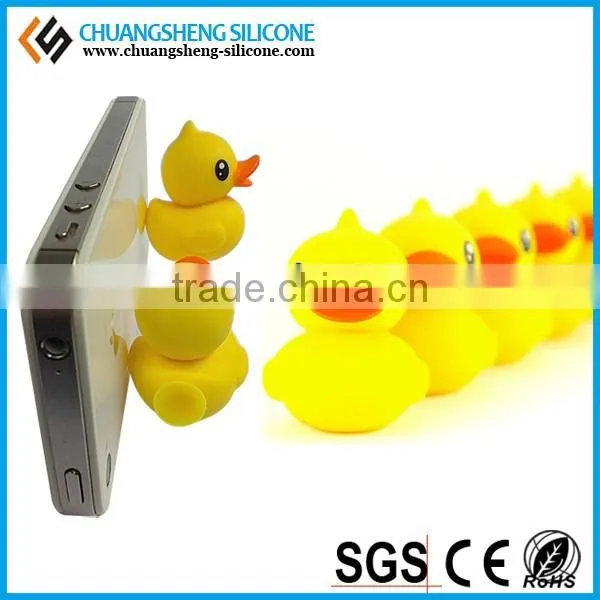 Loverly Yellow Duck Silicone Phone Holder, Phone Stand, Phone Support photo-4