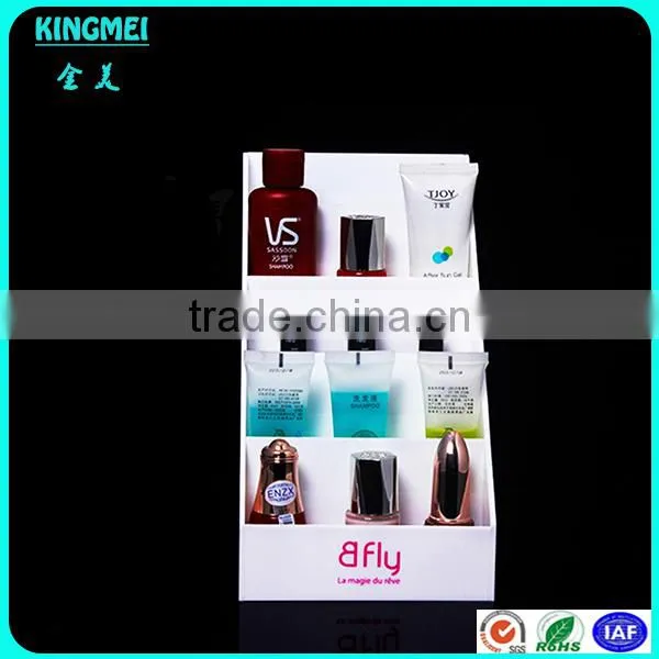 High Quality Acryl Case for Cosmetic Make Up, Cheap Price Acrylic Large Plastic Skin Care Display Case photo-2