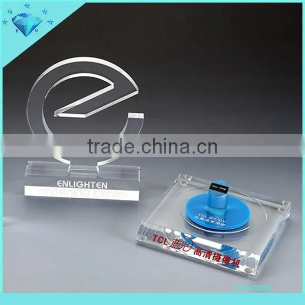 High Transparent Acrylic Logo Display Stand photo-2