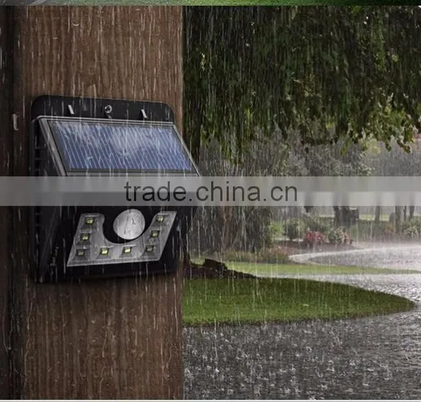 Plastic 8 LED Spot Motion Sensor Led Solar Light photo-4
