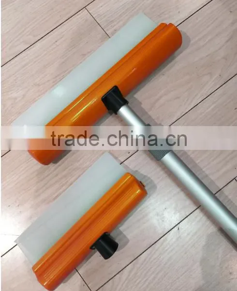 Telescoping Silicone Wipers, Long Handle Silicone Scrapers Water Blade photo-3