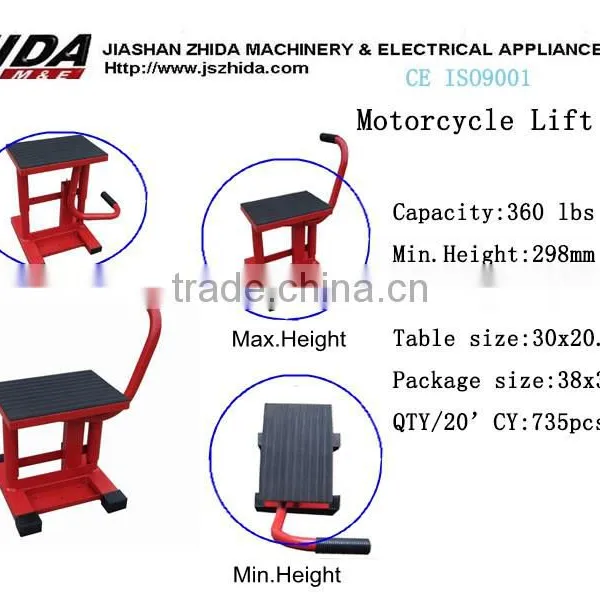360LB Lift Support With Handle Motorcycle Lift Stand photo-2