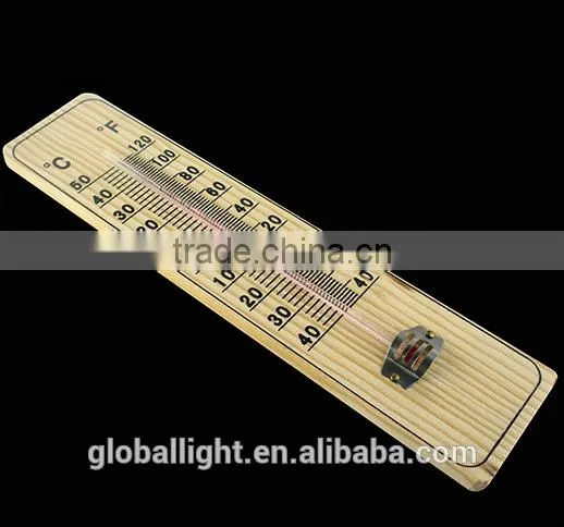 Wood Wall Mounted Thermometer With Cheapest Price photo-5