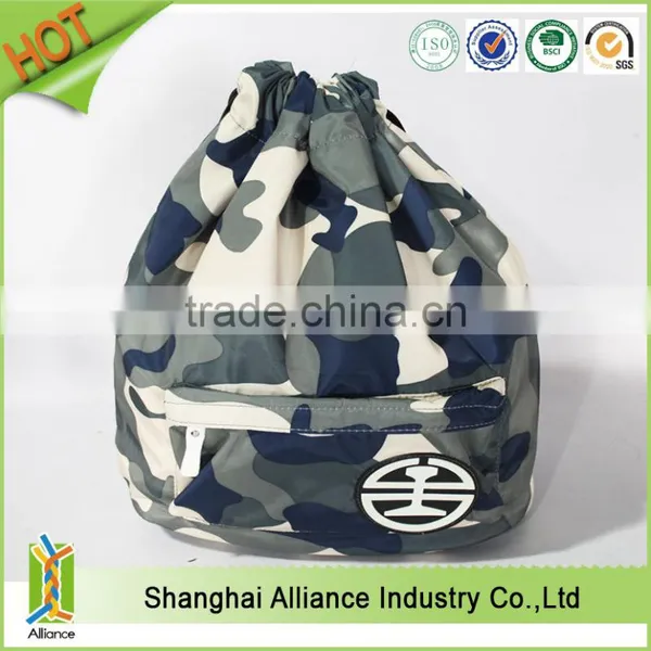 Heavy Duty Drawstring Backpack in Digital Camouflage Army Military Sack(TM-CDR-226) photo-2