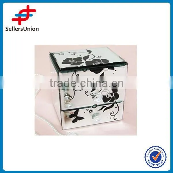 Clear Ceramic Jewelry Box