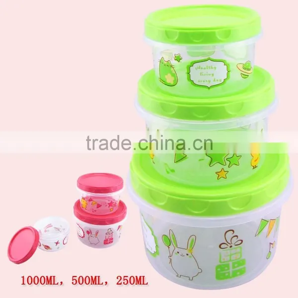Set of 3 Plastic Hot Food Storage Box/Food Carrier photo-4