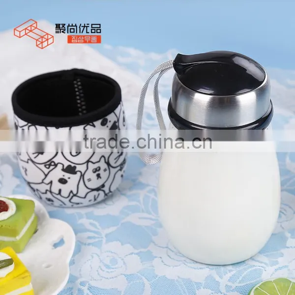 L00052 2017 High Quality Stylish Design Custom Penguin Shape Pyrex Heat-Resistant Clear Glasses Bottles photo-5