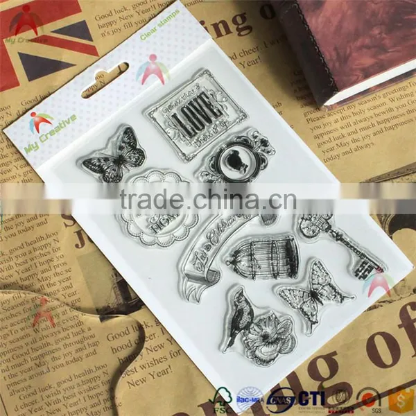 Butterfly Scrapbook Clear Stamps for Card Art &craft Stamps