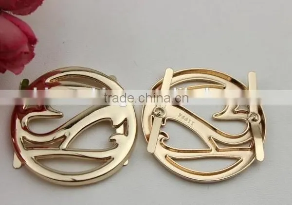 Metal Women's Shoe Ornaments Decorative Buckle Shoe Accessories for Women Shoe photo-6