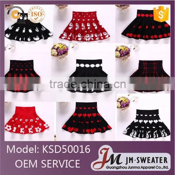 Fashion Design Girls Winter Black Pleated School Uniform Mini Skirts photo-2