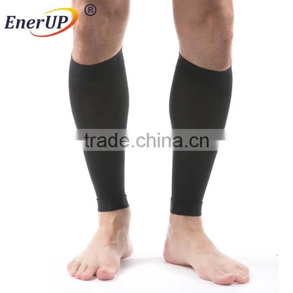 Black Compression Sport Calf Support Sleeve photo-6