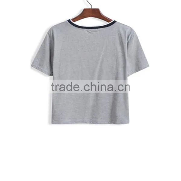 Women's Crop Top Plain Custom Crop Top photo-2