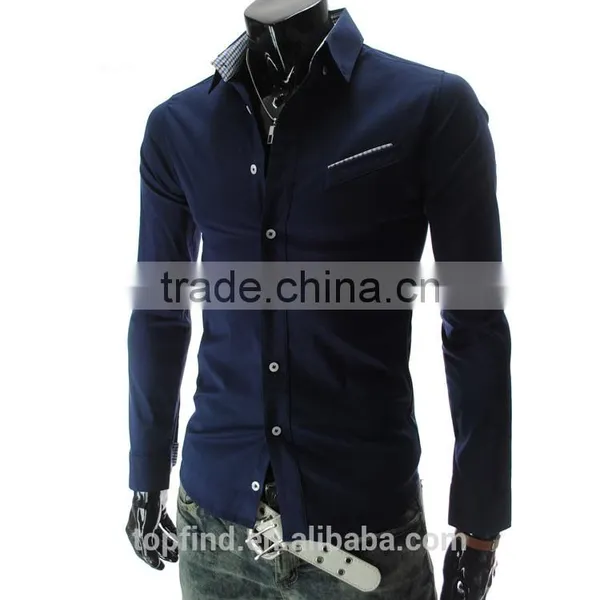 New Style Slim Fit 100% Cotton Plain Fashion t Shirt for Man photo-2