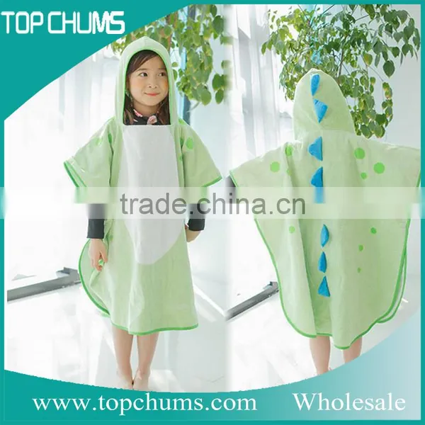 Wholesale Animal 100% Cotton Organic Bamboo Terry Embroidery Baby Bath Towel With Hood photo-2