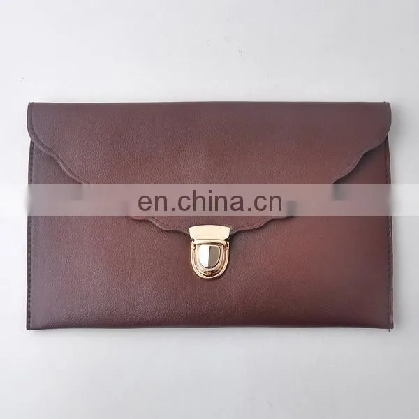 Women's Handbag Scalloped Clutch Luxe Cross Body Clutch 5 Colors photo-3