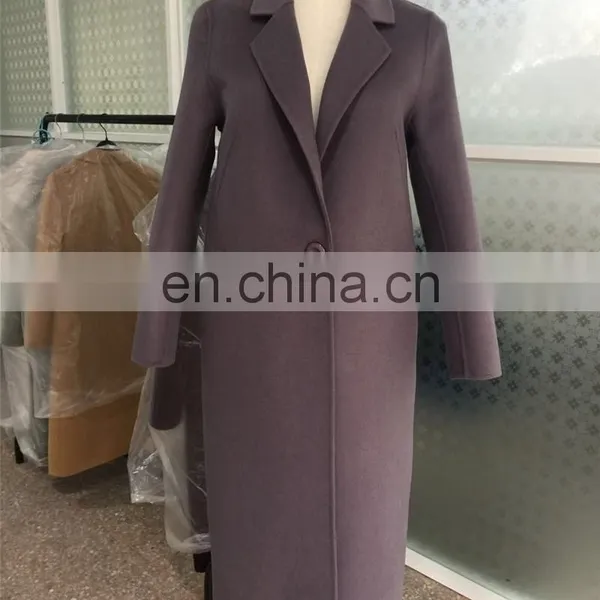 European Hot Sale Winter Clothes Cashmere Coat Comfortable Women Wool Coat photo-4
