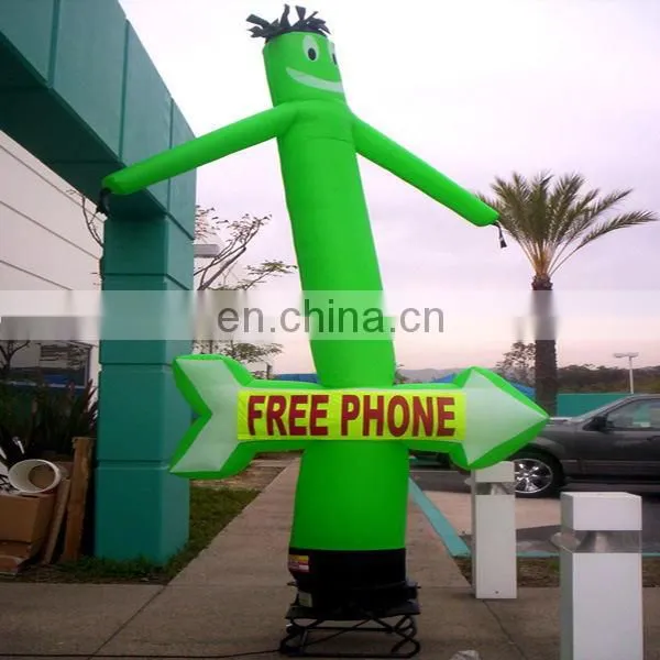 2017 Hot Sale Inflatable Fly Guy Man Dancing Puppet Tube Windy Man Single Leg Sky Dancer photo-3