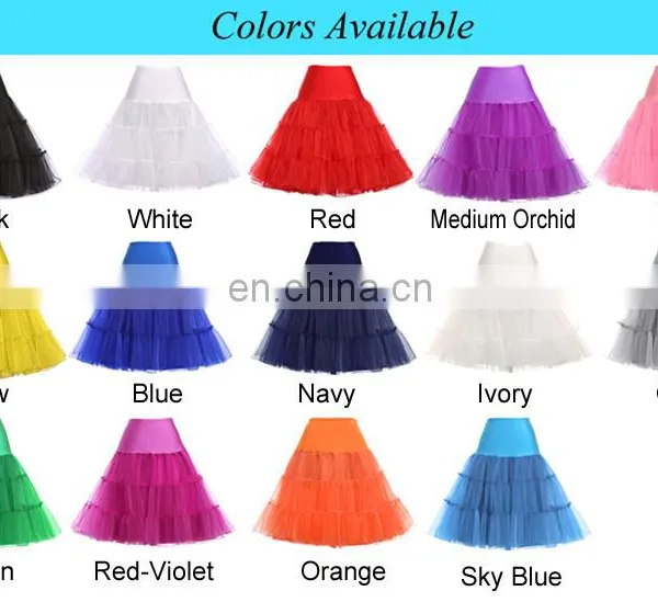 Grace Karin Women Retro Cheap Crinoline Petticoat Underskirt for 50s 60s Vintage Dresses KK000631 photo-6