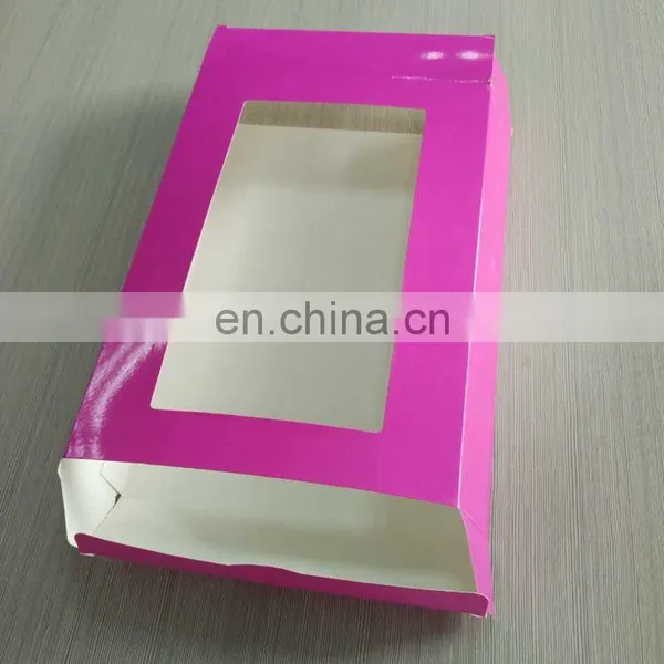 Cheap Paper Bath Bomb Packaging Box With Clear Pvc Winder photo-3