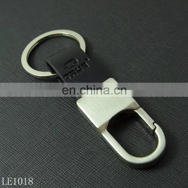 Auto Leather Keychain Custom Leather Key Holder Automobile Keyring photo-4