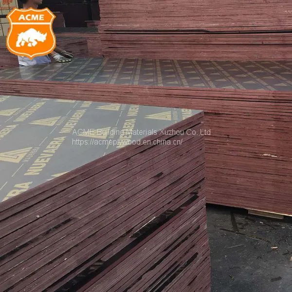 18mm Poplar Core Waterproof Glue Film Faced Plywood for Construction photo-5