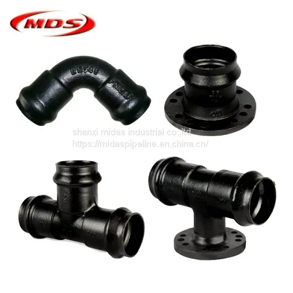 EN12842 Ductile Iron di Upvc Fitting Tee