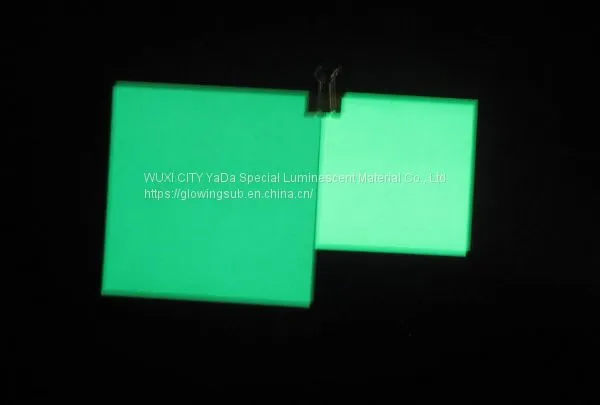 High Quality Glow in the Dark Plate Shee Board for Safety Signs