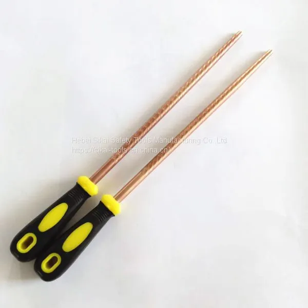 Non Sparking Tools Beryllium Copper Alloy Round File photo-5