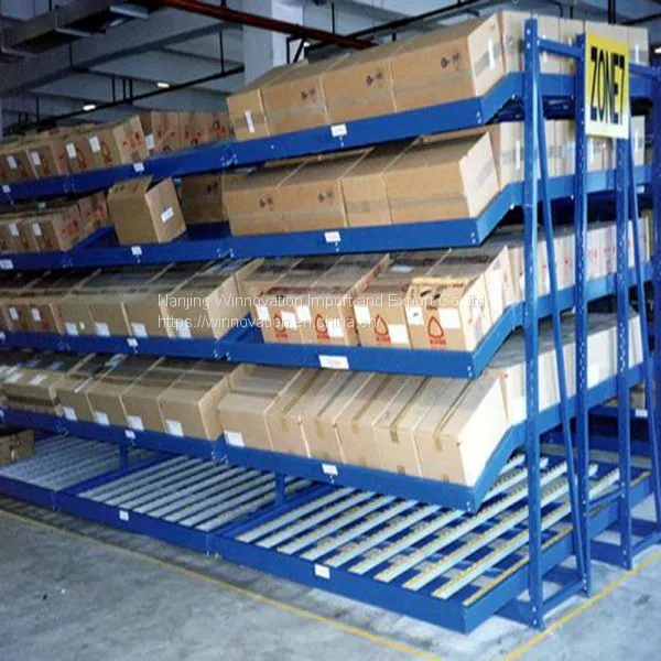 FIFO Warehouse Storage Pallet Carton Flow Racks photo-4