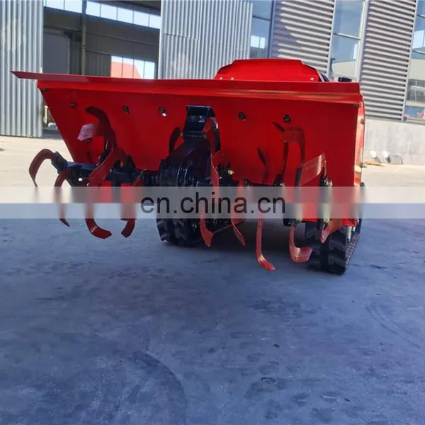 Using a Rotary Agriculture Machinery Cultivators Harrow photo-6