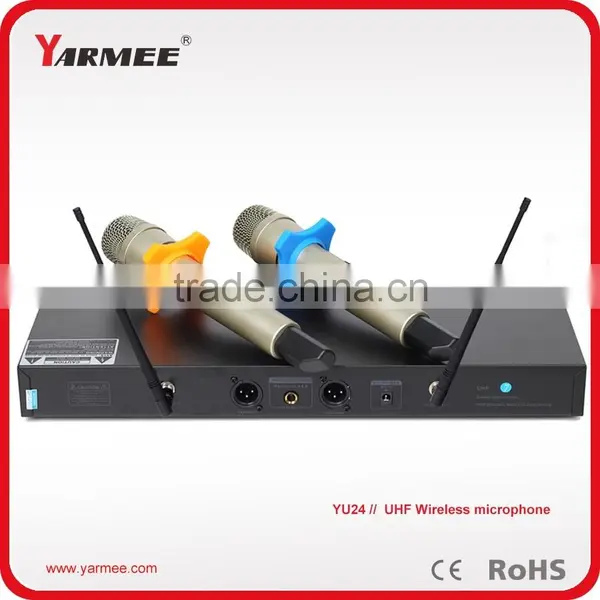 UHF wireless Microphone,wireless mic from Yarmee YU24