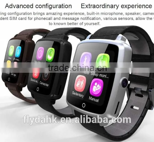 Bluetooth Smart U Watch U11C Wristwatch Separate Micro GSM SIM Card Slot For Andriod IOS IPhone Smartphone Men Women U11C Smart photo-2