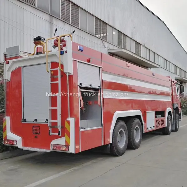 Brand New Sinotruk Howo 8x4 24ton 24000 Liters Fire Fighting Foam Truck photo-2