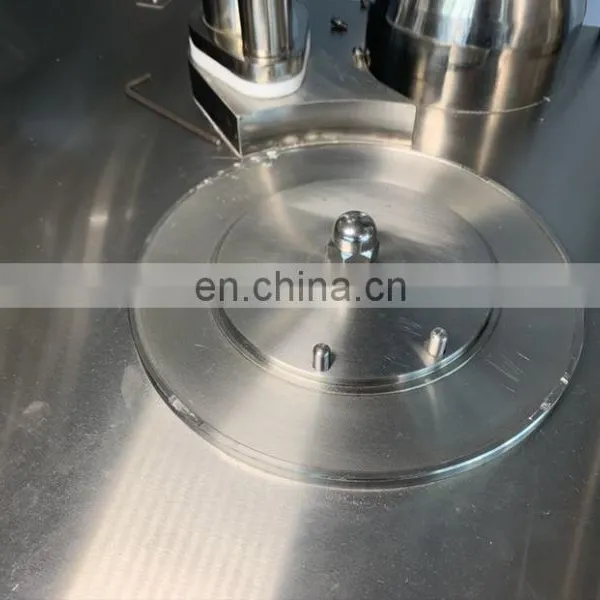New Type Semi Automatic Double Head Cephalosporin Hard Gelatin Pill Empty Capsule Filling Machine With GMP Standard photo-5