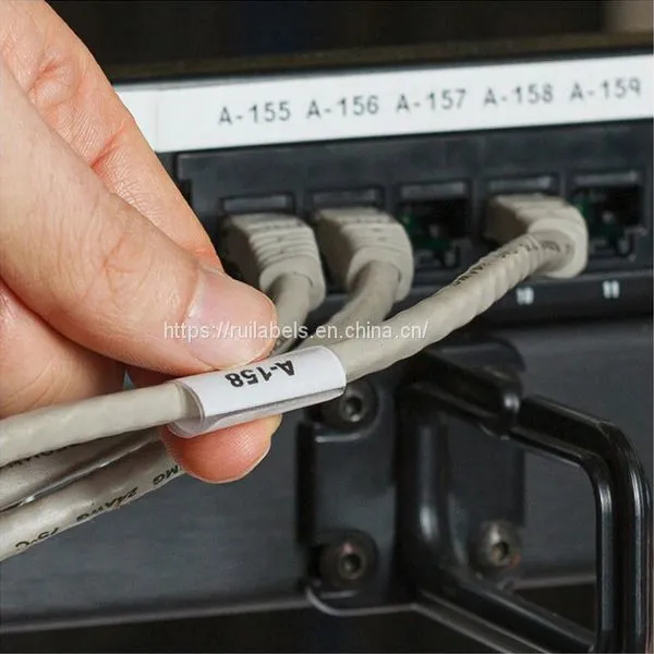 Rotating Cable Wire Labels Self Laminating Rotating Labels photo-3