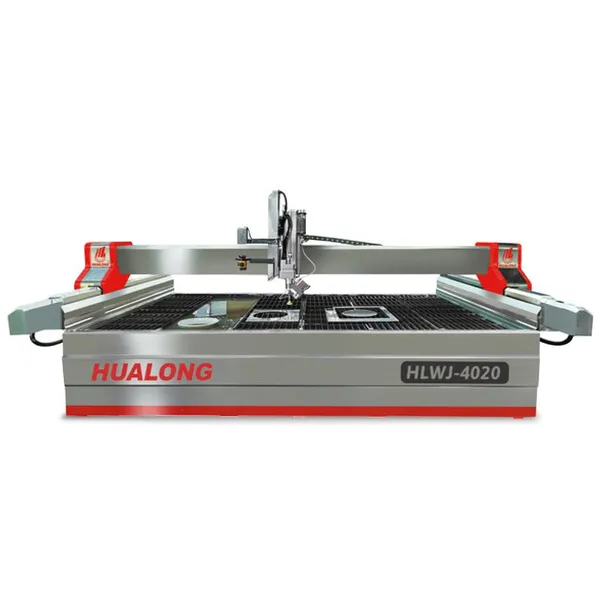 Hualong High Quality CNC Waterjet Cutting Machine 5 Axis Waterjet for Sale
