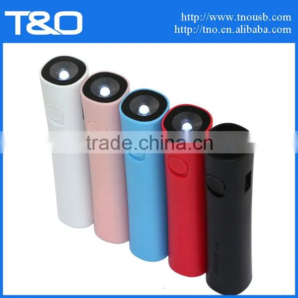 LED Light 2600mAh Power Bank Cheap Charger for Smart Mobile photo-3