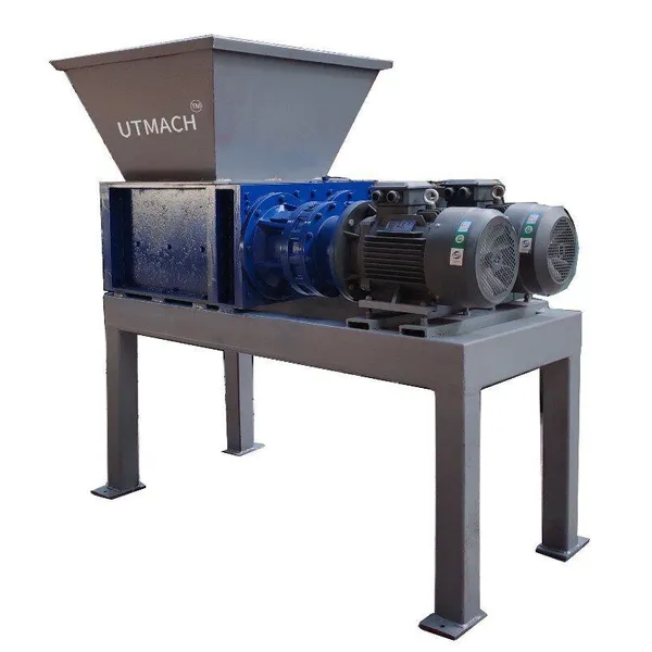United Tech Machinery 4 Shaft Shredding Machine for The Msw Recycling System Waste Treatment Cuztomized Four Shaft Shredder photo-2