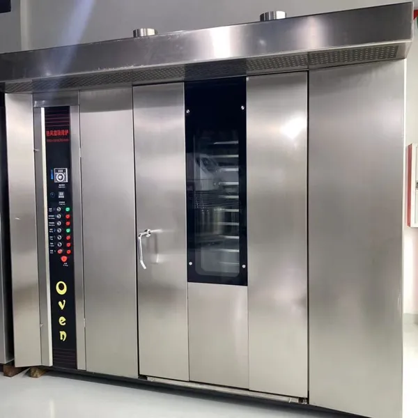 16/32/64 Trays Rotary Rack Oven Gas/Diesel/Electric Hot Air Cake Baking Chicken Loaf Bread Rotary Oven for Pizza/Bread/Cake/Biscuit/Cookie photo-2