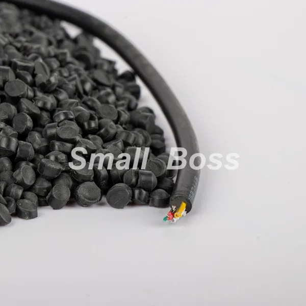 China Trade Soft Pvc Plastic Cable Material Pvc Compound Particles Insulation Particles Granule Compound Pvc Pellet for Cable photo-2