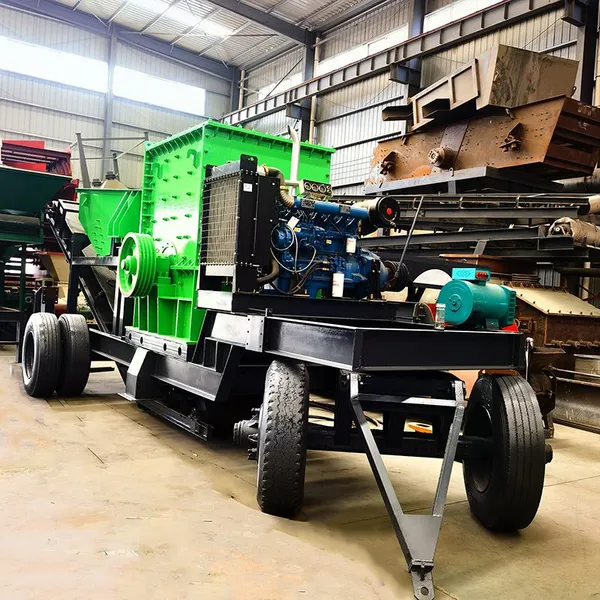 Mobile Crushing Station for Cross-border Trade. Stone and Stone Material Tire Mobile Crushing Machine. Mobile Crushing Truck. photo-2