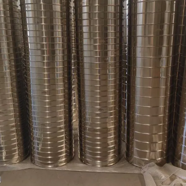200mm Laboratory Woven Wire Sieves SS304 400 Mesh Test Sieves Custom Height for Wet Sieving photo-2
