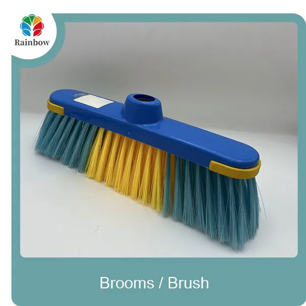 Plastic Broom Refill Cheap Soft Bristle Plastic Broom Factory Direct Sales Broom With Long Handle photo-2