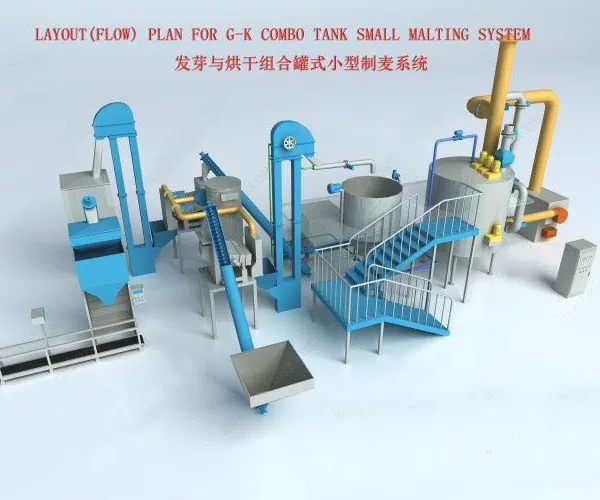 Heavy-Duty Malting Equipment 10HP Motor for Large-Scale Production photo-2