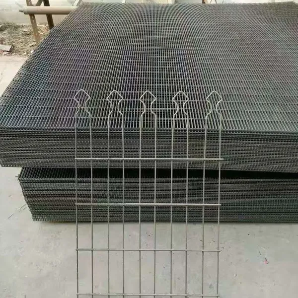Double Wire Mesh Fence With 50mm x 200mm Mesh Size for High Security photo-2