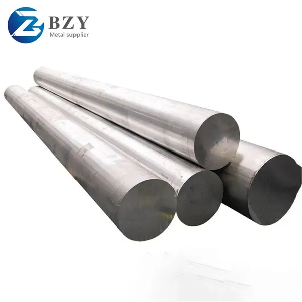 Aluminum Billet and Ingot 6063 6061 Aluminium Bar Alloy Rod Aluminum Round Bar in Stock photo-2